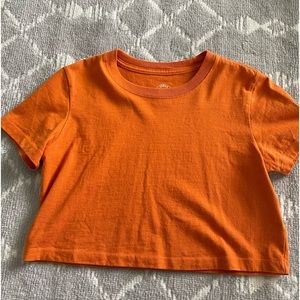 urban outfitters cropped tee